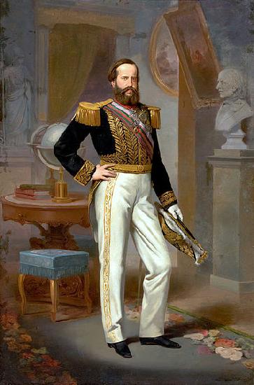 unknow artist Pedro II of Brazil Sweden oil painting art